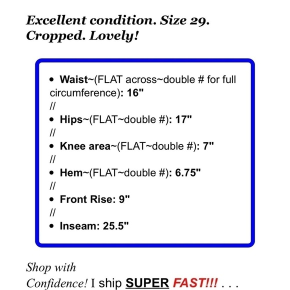 Pilcro & the Letterpress Anthropologie Sz 29 Stet Fit Gray Cropped Skinny Jeans - Picture 2 of 9